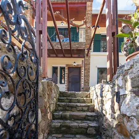 Jacuzzi Villa Nena - Chania Traditional Cottage Thérison Esterno foto