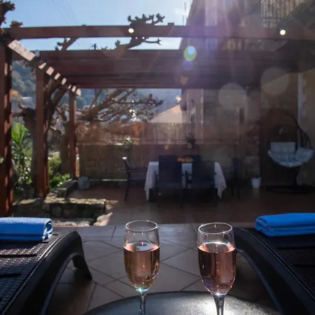 Jacuzzi Villa Nena - Chania Traditional Cottage Thérison Esterno foto
